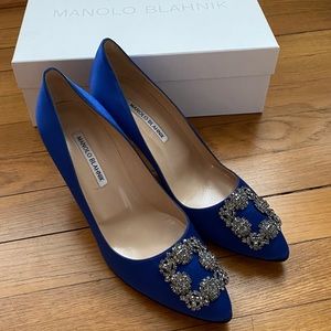 Manolo Blahnik Jewel Hangisi Pump